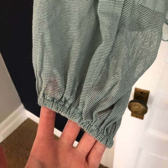 Free people long sleeve crop top - Picture 2 of 5